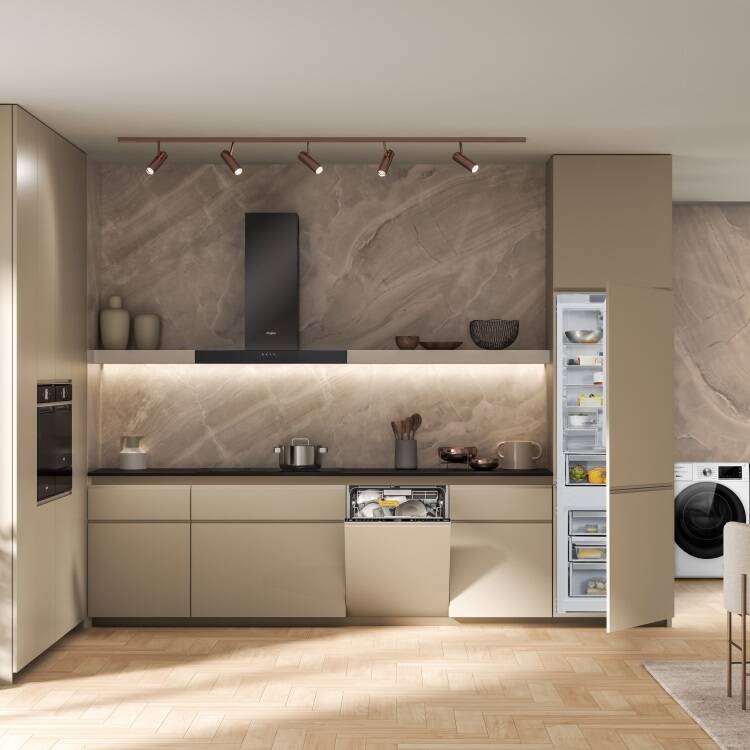 Katalógy a letáky produktových radov Whirlpool.