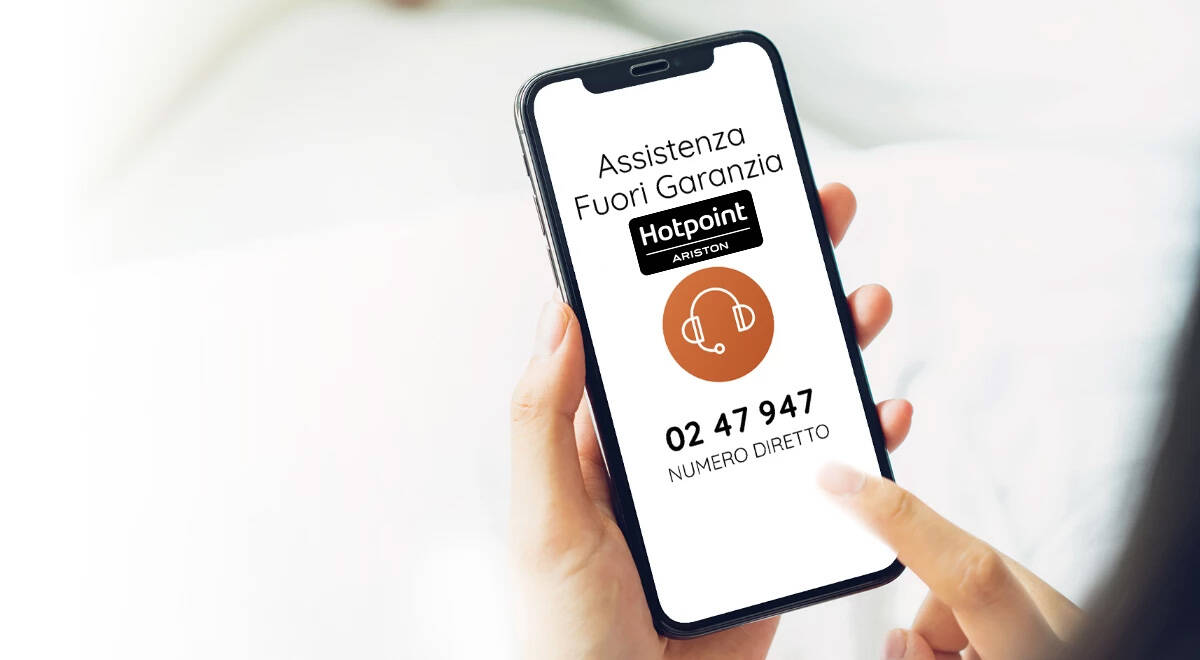 HAI BISOGNO DI ASSISTENZA PER IL TUO ELETTRODOMESTICO HOTPOINT ARISTON FUORI GARANZIA?
