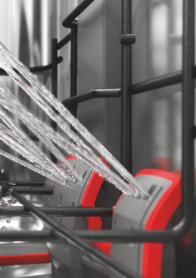 Lave-vaisselle avec PowerClean Pro