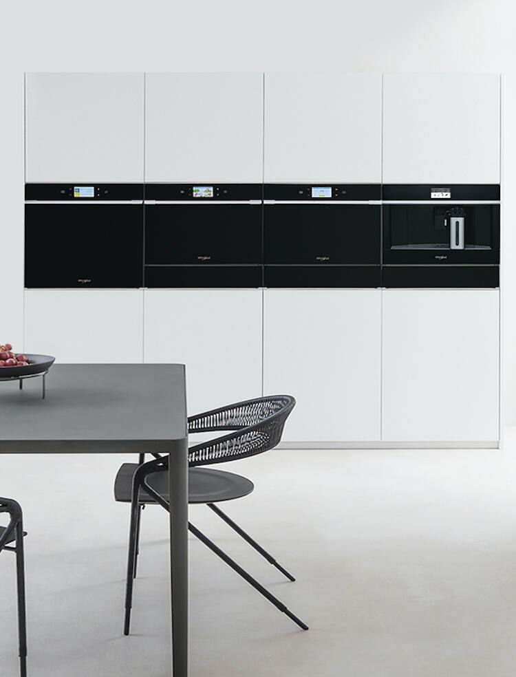 fornos embutidos pretos w collection