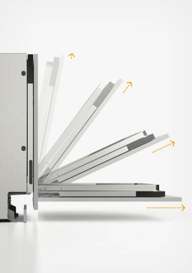 Easy installation for every type of kitchen 