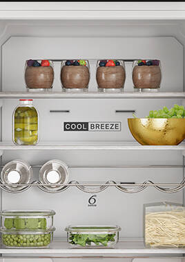 Intérieur du réfrigérateur W7