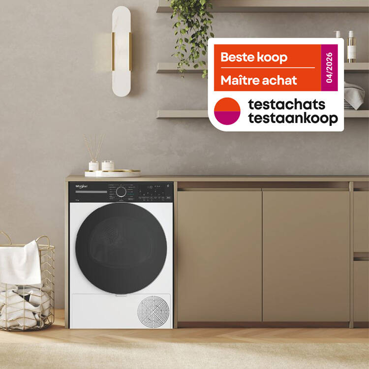 Whirlpool AdaptiveDry droogkast C WD 96M WBS BE