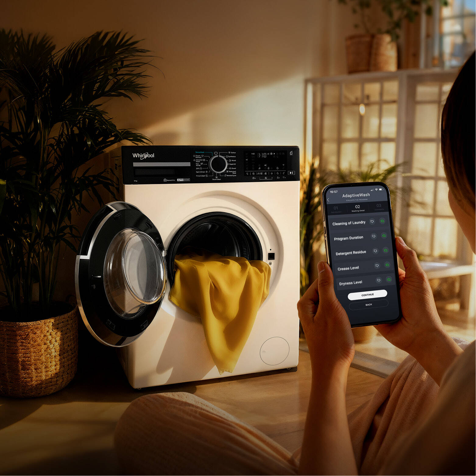 Whirlpool AdaptiveWash wasmachine