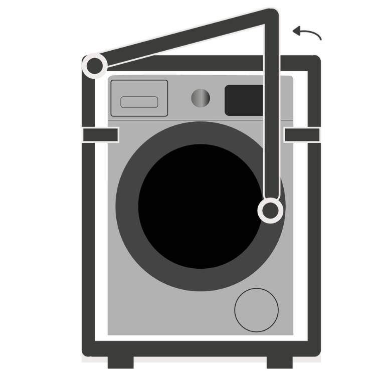 Extra long lifetime tested to be more durable than a standard washer