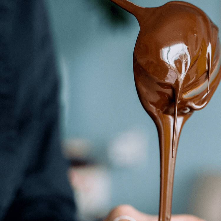 Whirlpool recept Restaurant La Vaisselle Chocoladesaus