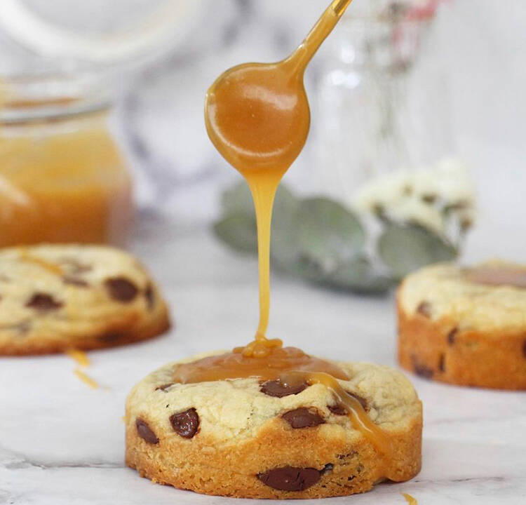 Recette Whirlpool Biscuits au caramel d'Alexandra