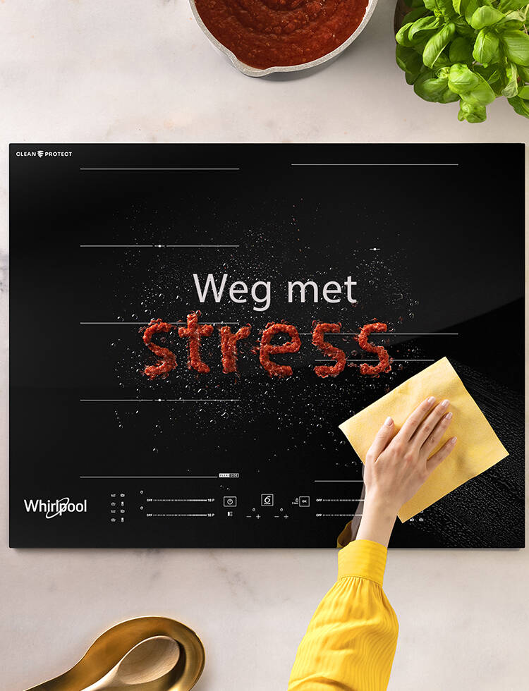 Whirlpool CleanProtect inductiekookplaat