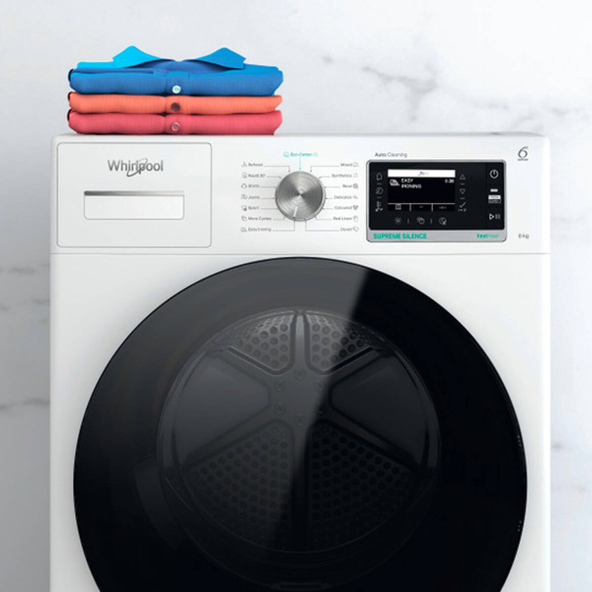 Bomba de calor secadora de ropa seca inteligente antiarrugas - AliExpress