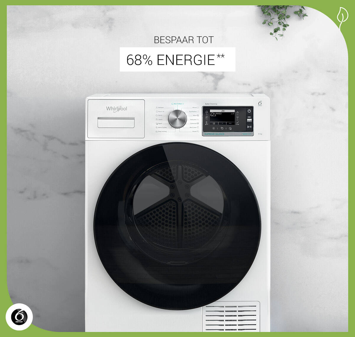 Supreme Silence drogers besparen energie