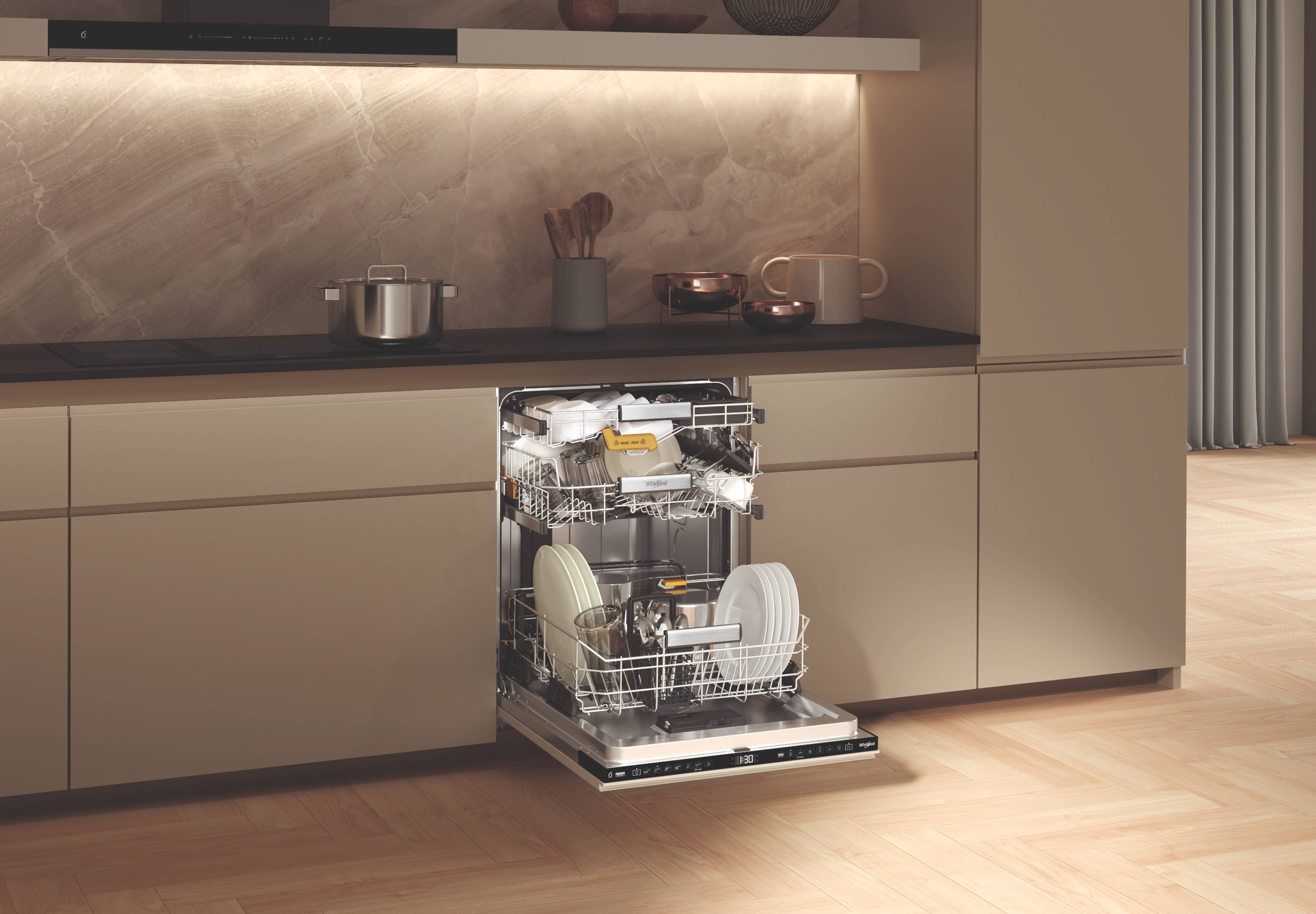 Noua mașină de spălat vase încorporabilă MaxiSpace