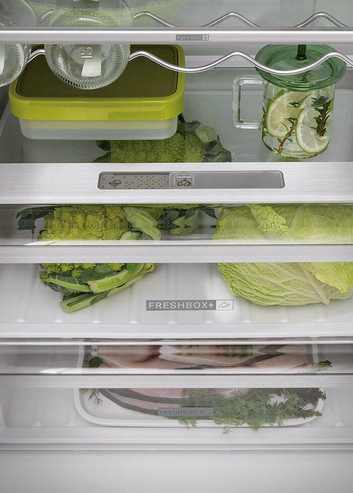 FreshBox+ in de Whirlpool W7 Total NoFrost koel-vriescombinatie