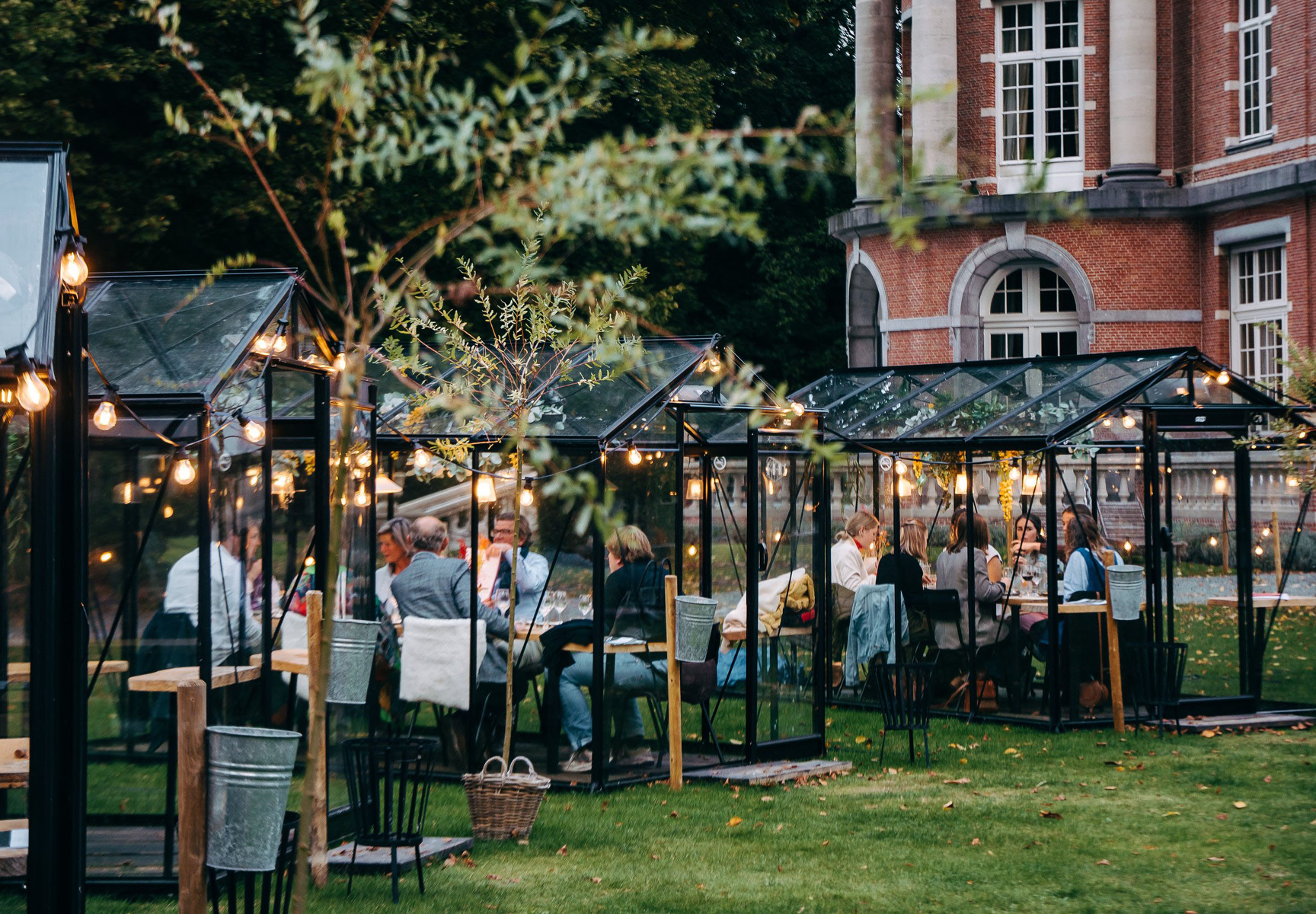 Serres in kasteel Belvédère in Wijnegem