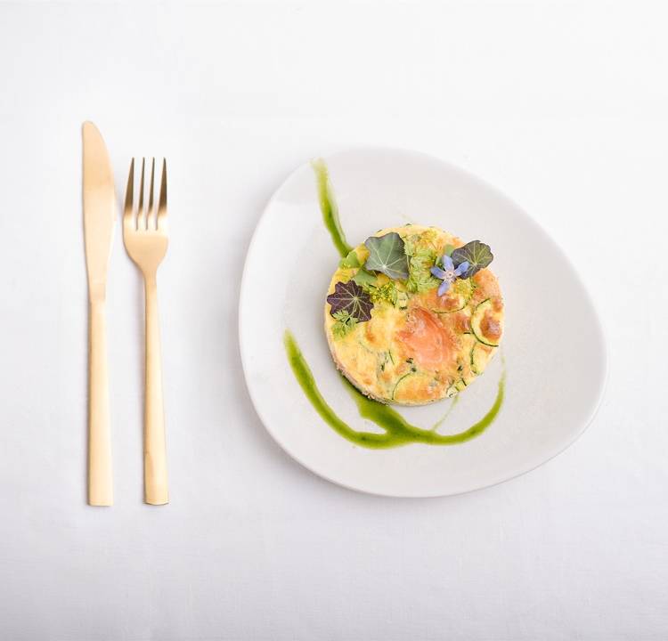 Feuilleté de saumon à la méditerranéenne