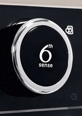 Whirlpool wasmachine met 6TH SENSE-bedieningsknop