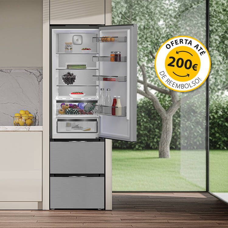 Design que mantém a frescura por mais tempo, com reembolso até 200€*