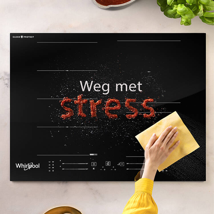Whirlpool CleanProtect inductiekookplaat