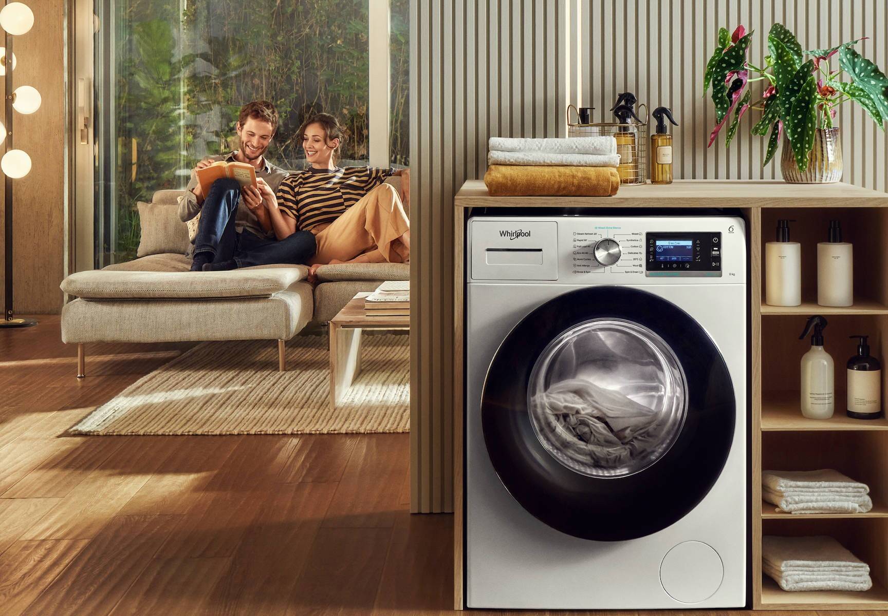 WHIRLPOOL MIGLIORA IN MODO SOSTENIBILE LA VITA QUOTIDIANA IN CASA.