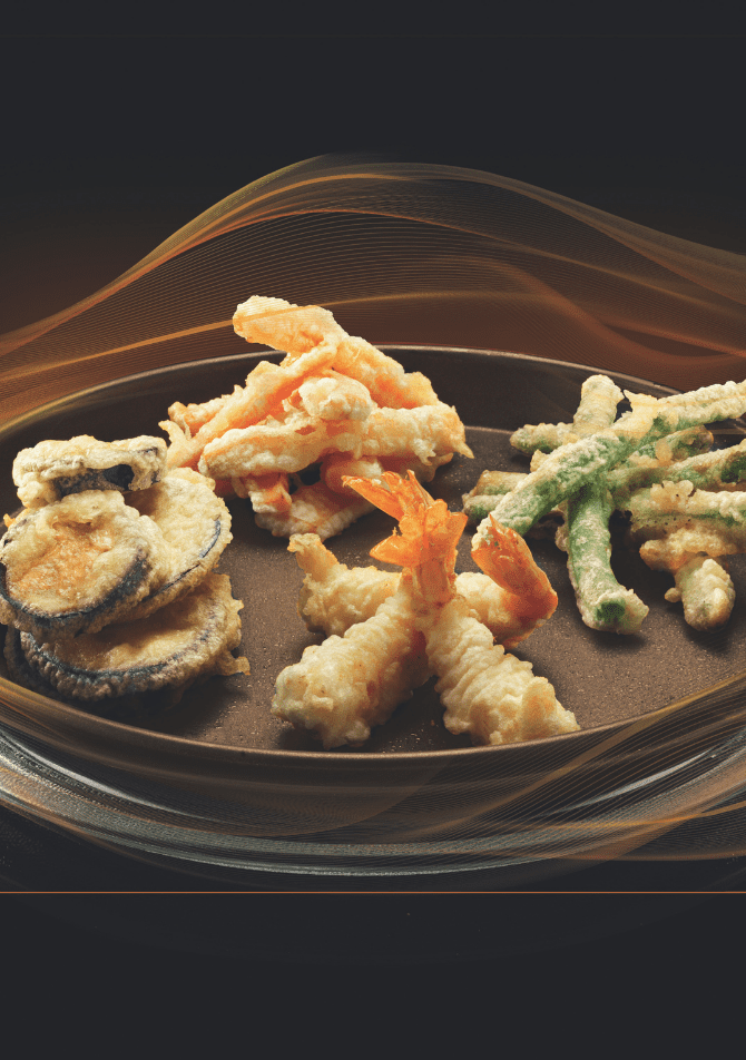 Sunn, sprøstekt mat uten ekstra olje.