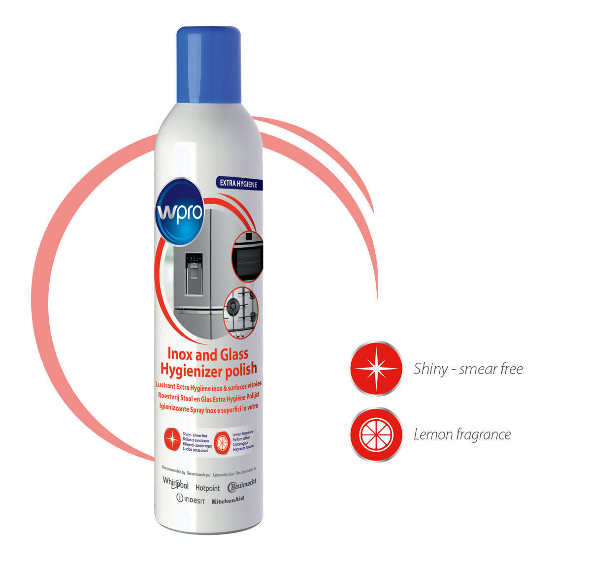 3. Polish de igienizator inox și sticlă