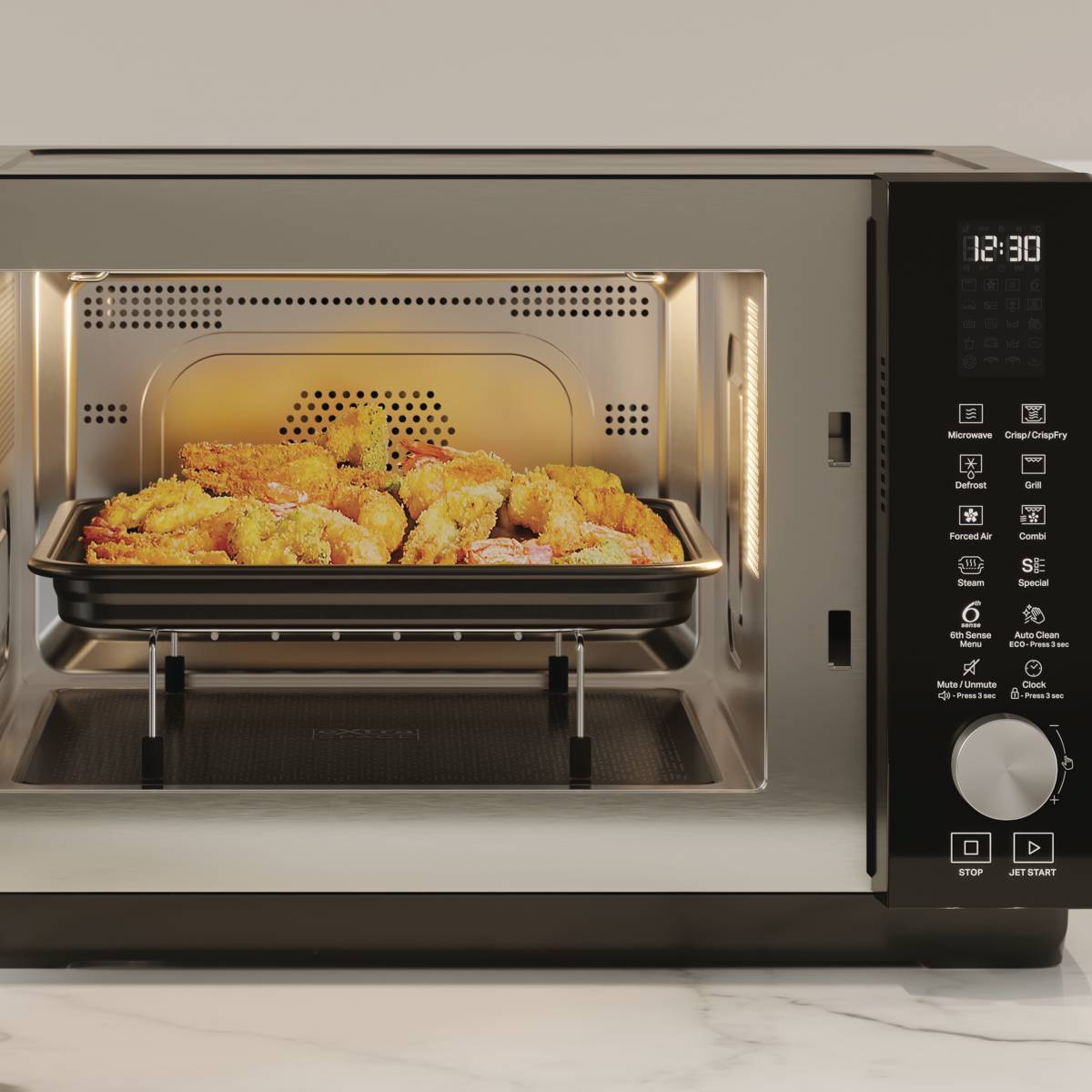 Technologia Crisp Fry z talerzem Crisp