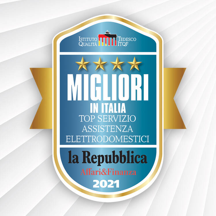 Certificado de premio de excelencia a Whirlpool