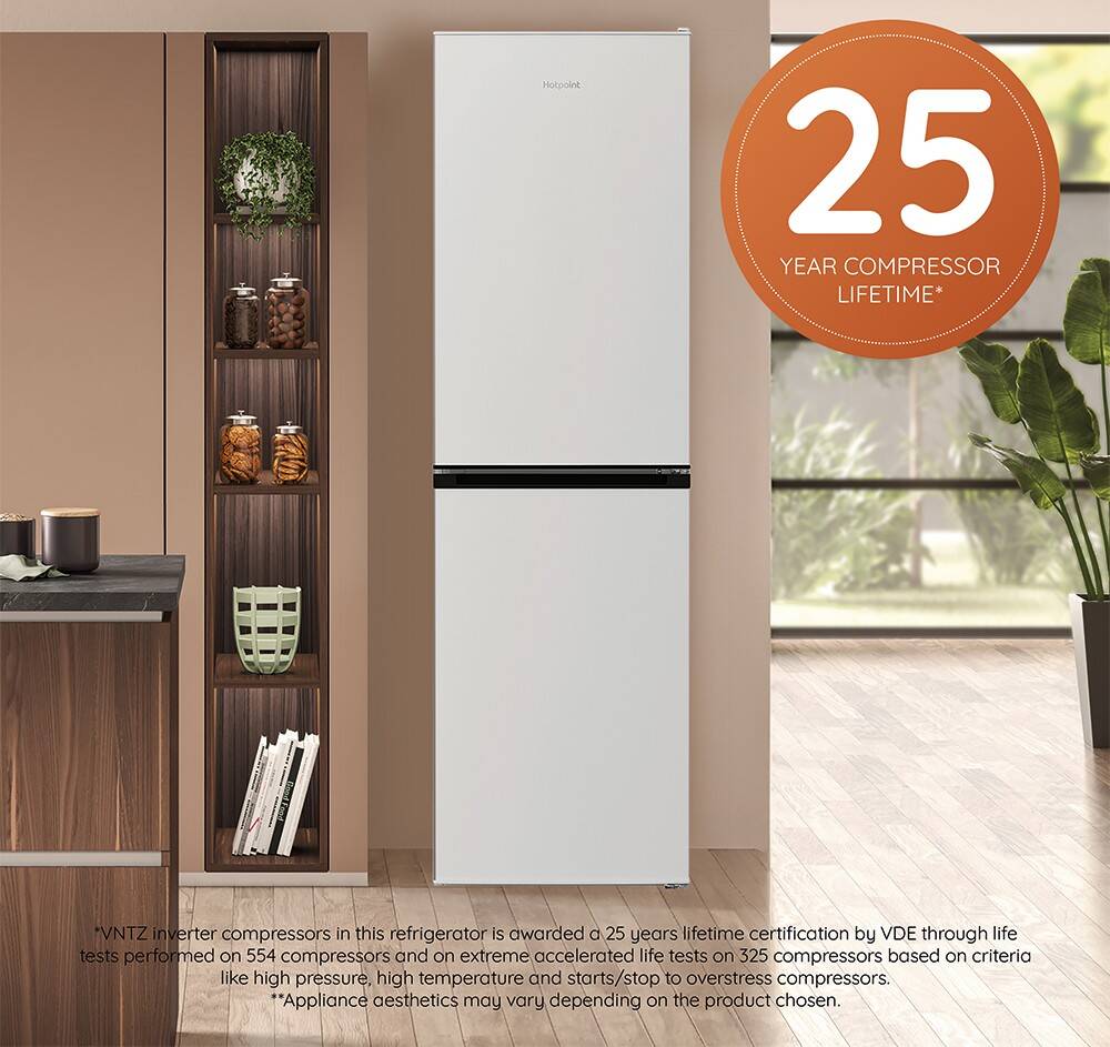 Hotpoint Freestanding No Frost 60/40 Fridge Freezer HPK26363XBR5UK ...
