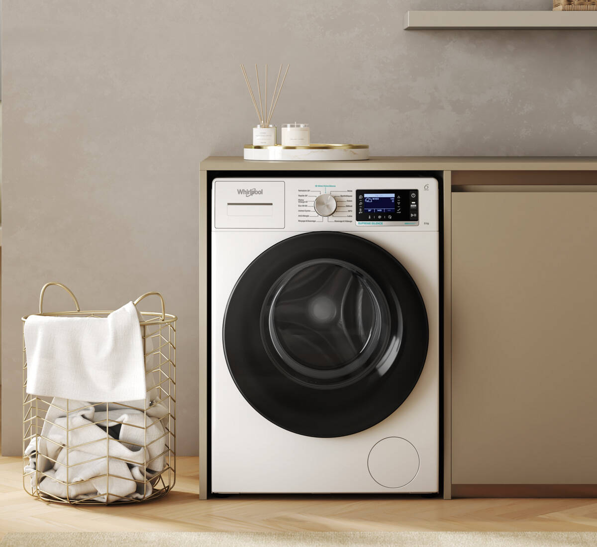 MAȘINI DE SPĂLAT RUFE WHIRLPOOL cu Tehnologia AL 6-LEA SIMȚ