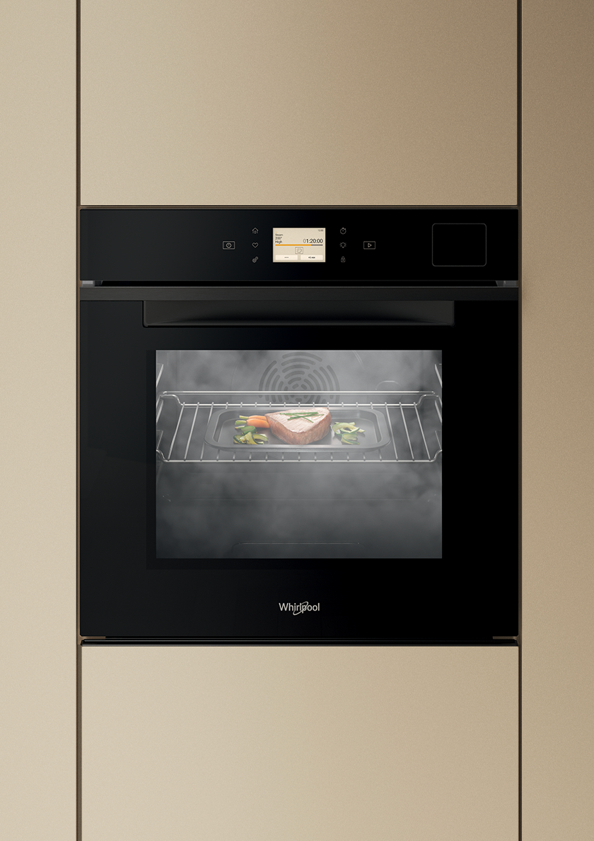 Pečení v parní troubě Whirlpool