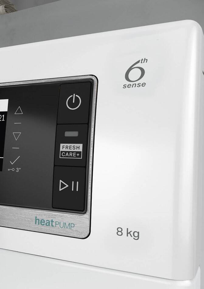 Tehnologia AL 6-LEA SIMȚ de la Whirlpool te ajută să alegi setările potrivite pentru tine