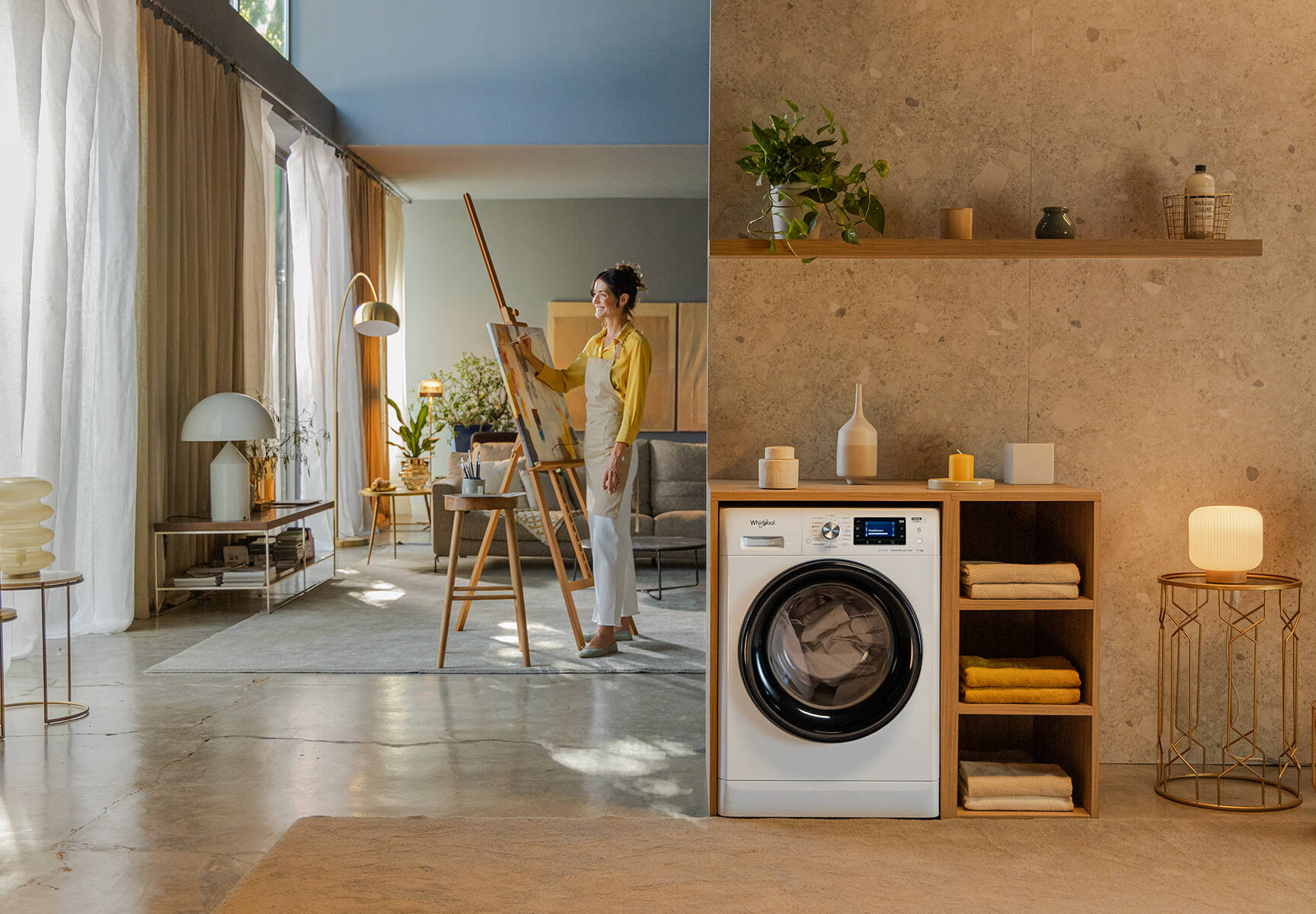 Mașina de spălat rufe Whirlpool FreshCare+