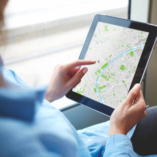 Localizador de técnicos especializados da Indesit