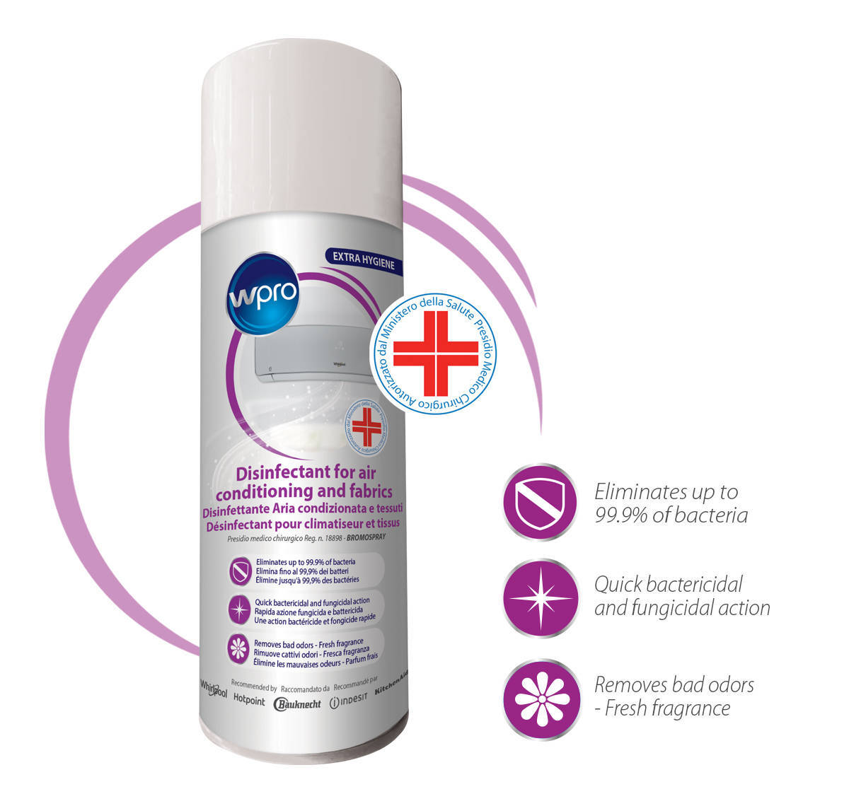 2. Dezinfectant pentru aer condiționat și țesături