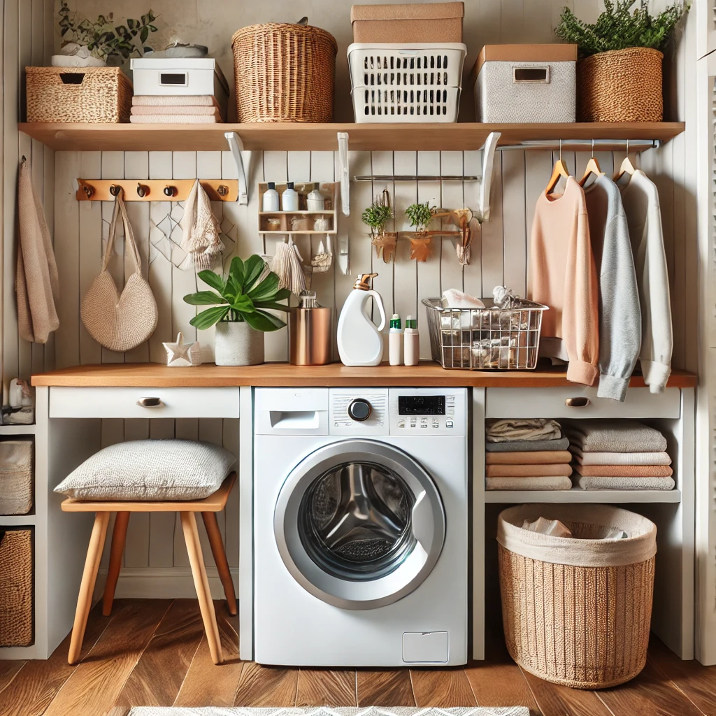 Petite buanderie, grand potentiel