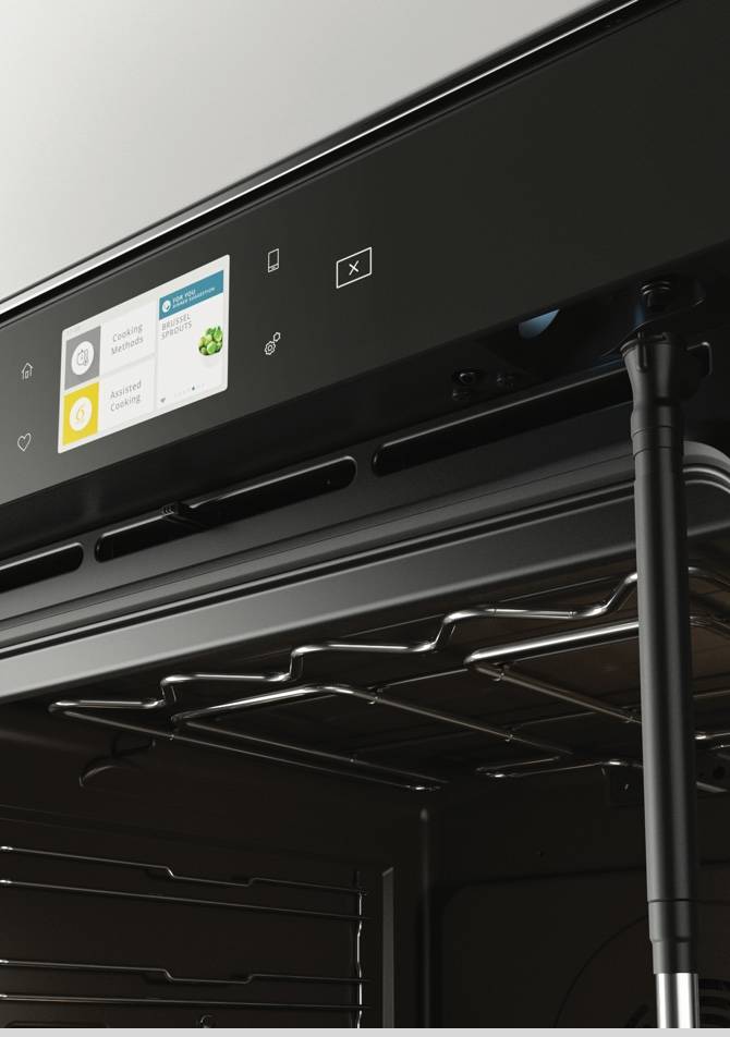 Komora piekarnika parowego z systemem drenażu pary