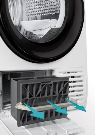 EasyClean condensor van de Whirlpool FreshCare+ droogkast