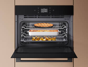 Forno compatto con microonde