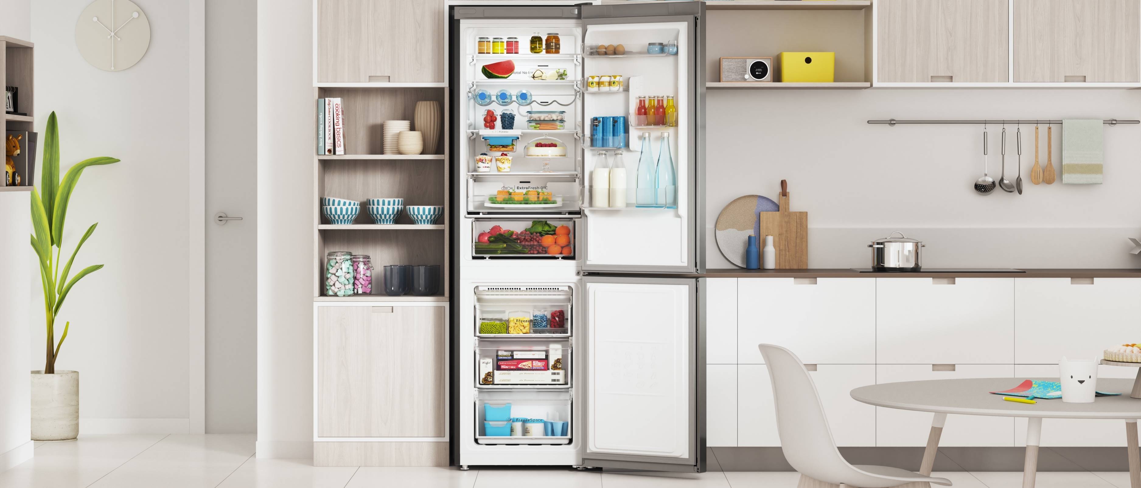 Nieuwe Indesit Total No Frost koelkast met Push&Go | Indesit Nederland