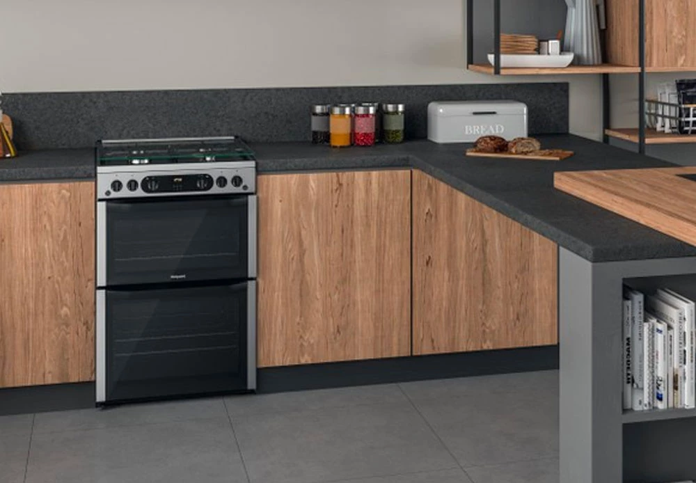 Range cooker with 2 fan ovens cheap