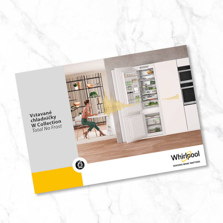 Katalog vestavných chladniček Total No Frost řady Whirlpool W Collection