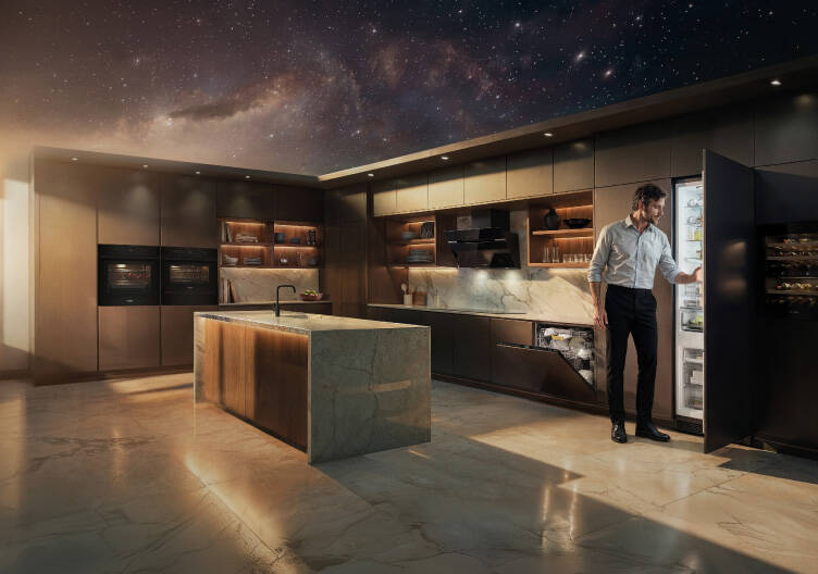 Cuisine équipée d'appareils encastrables Whirlpool