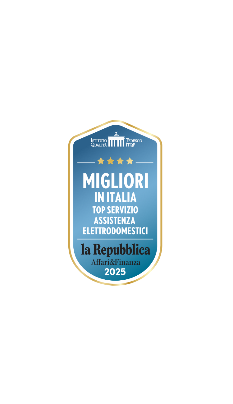 Sigillo di qualità, migliori in italia, top servizio assistenza riparazione elettrodomestici Hotpoint