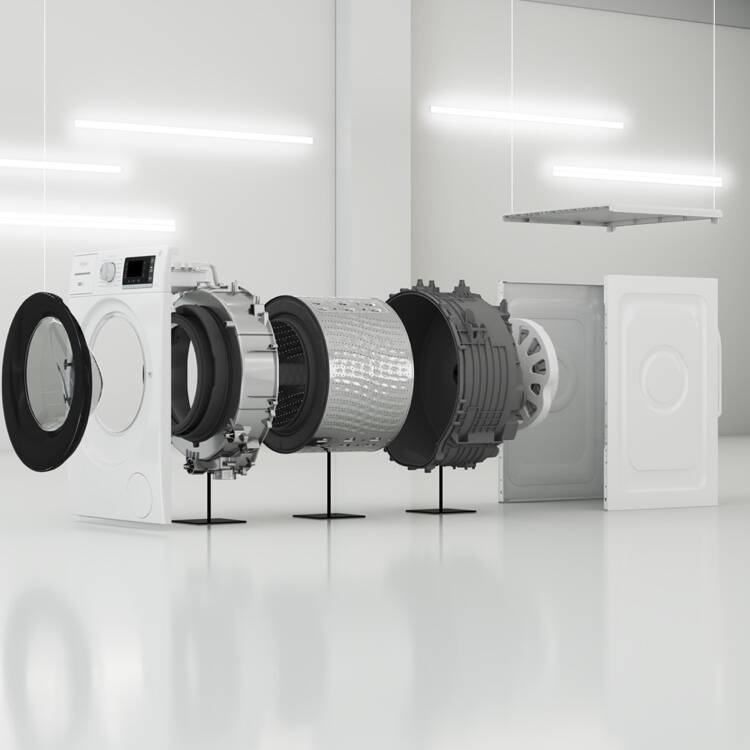 Machine à laver Whirlpool Supreme Silence