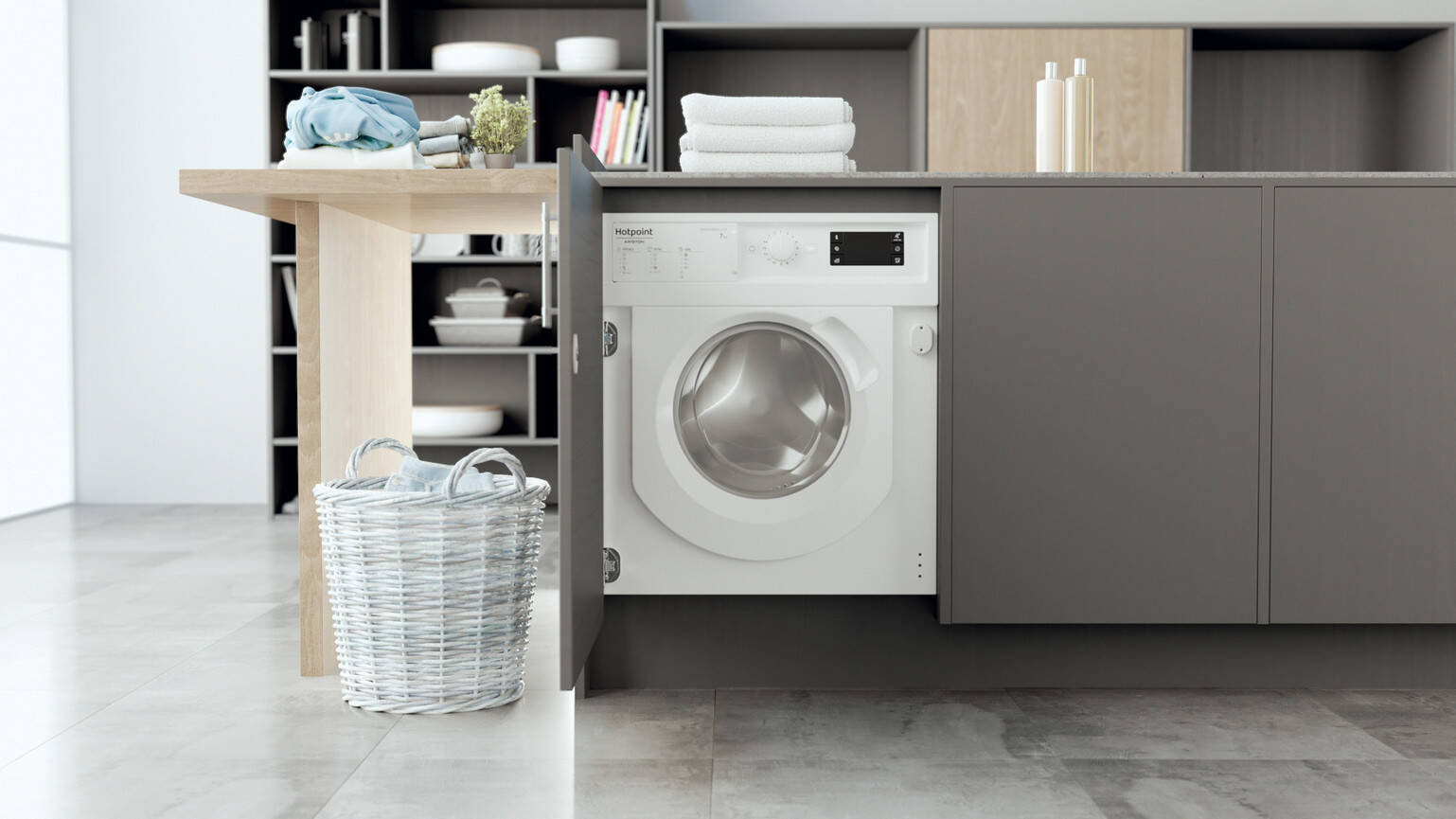 7. Lavatrici da incasso Hotpoint Ariston