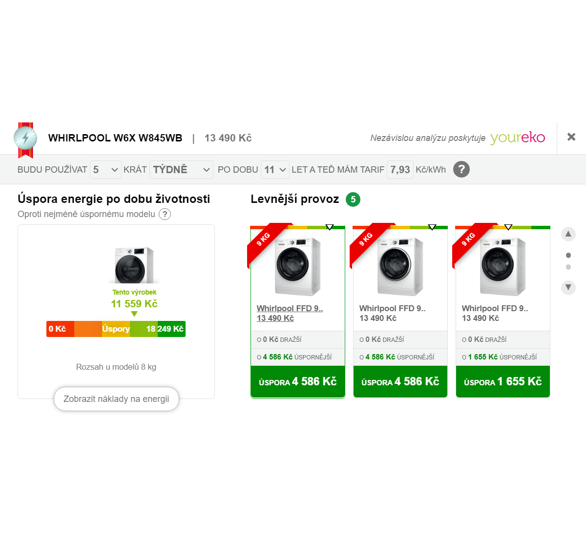 Doporučení alternativního produktu