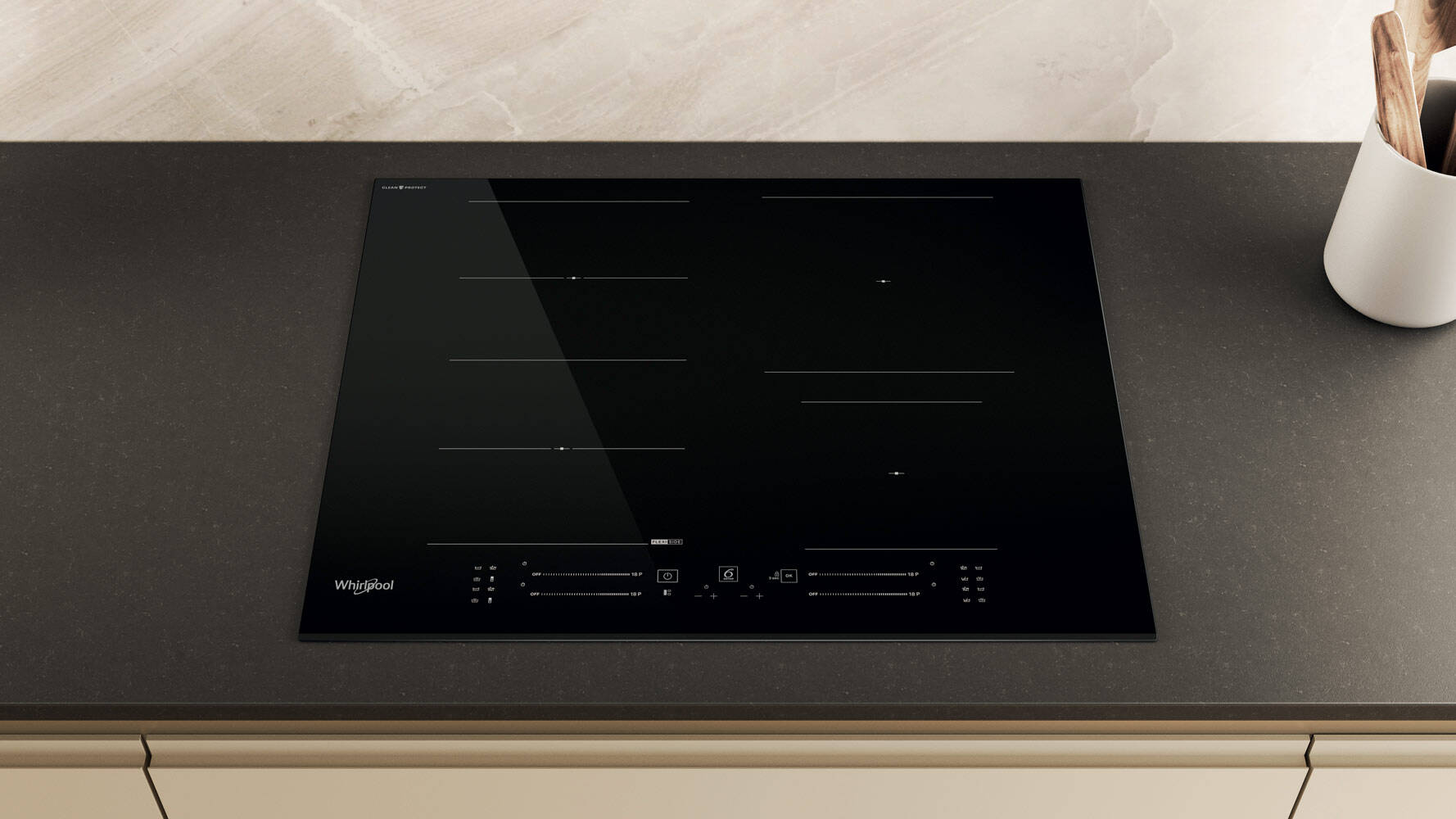 Technologie CleanProtect taque de cuisson à induction Whirlpool