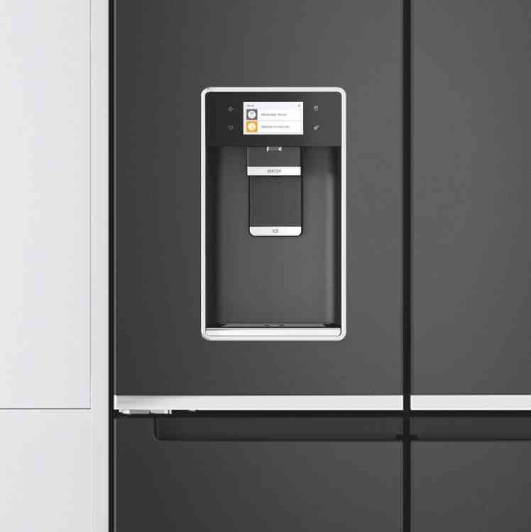 Whirlpool design élégant du réfrigérateur-congélateur 4 portes