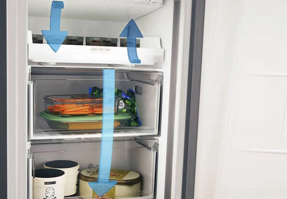 Frost free fridge freezers