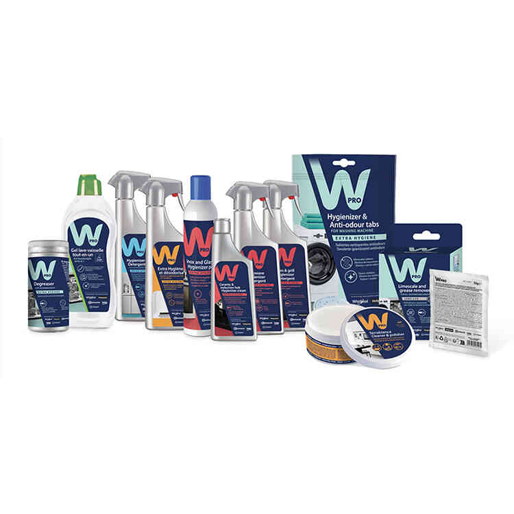 Extra hygiene  for your appliances with the Wpro Range.