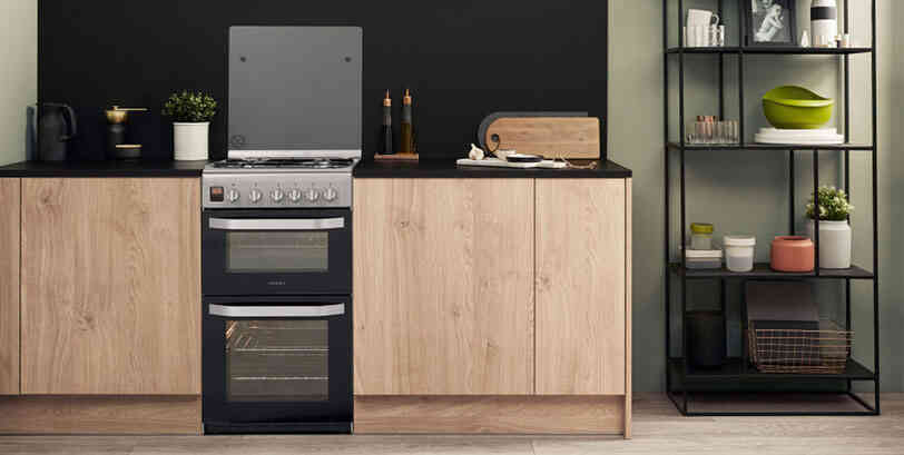 Cooker double oven fan